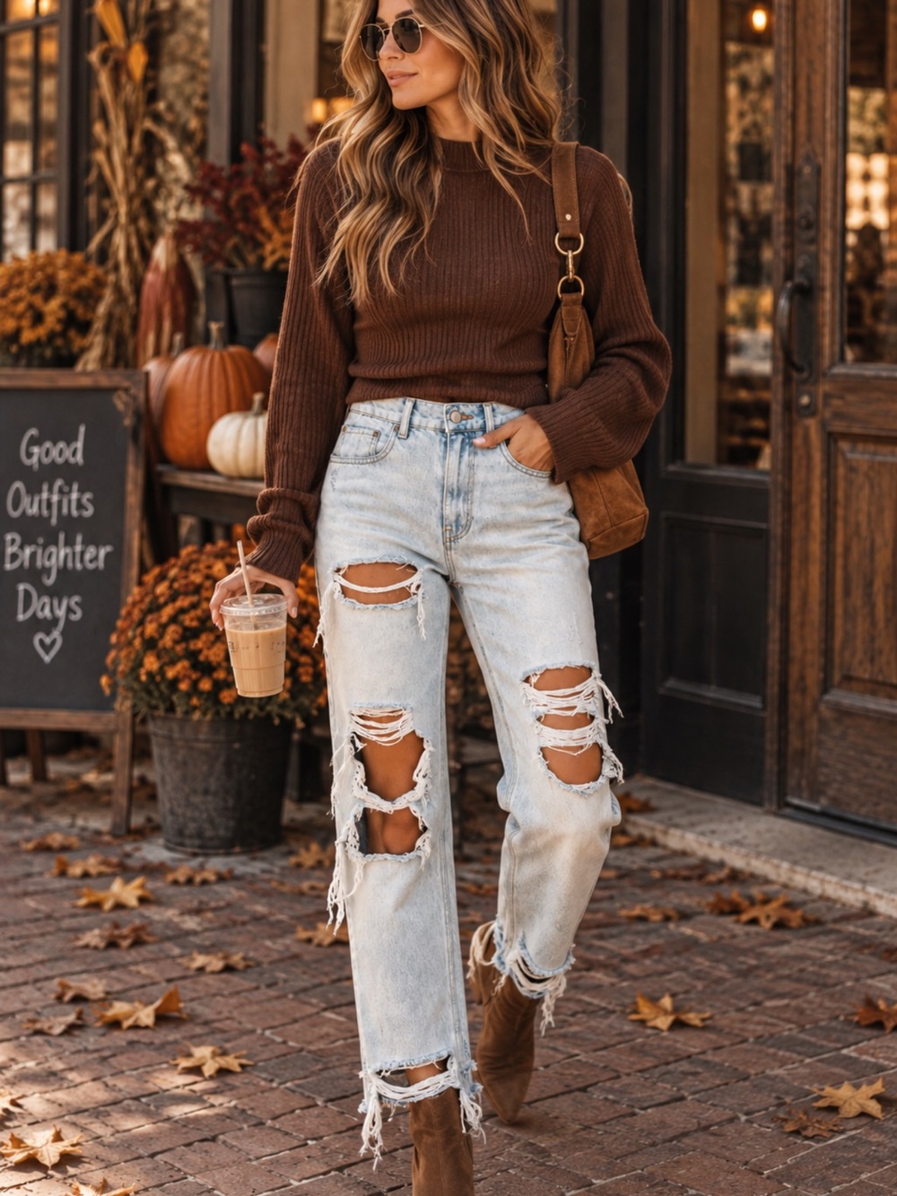 Retrofête Maggie Distressed Light Wash Jeans Size 27